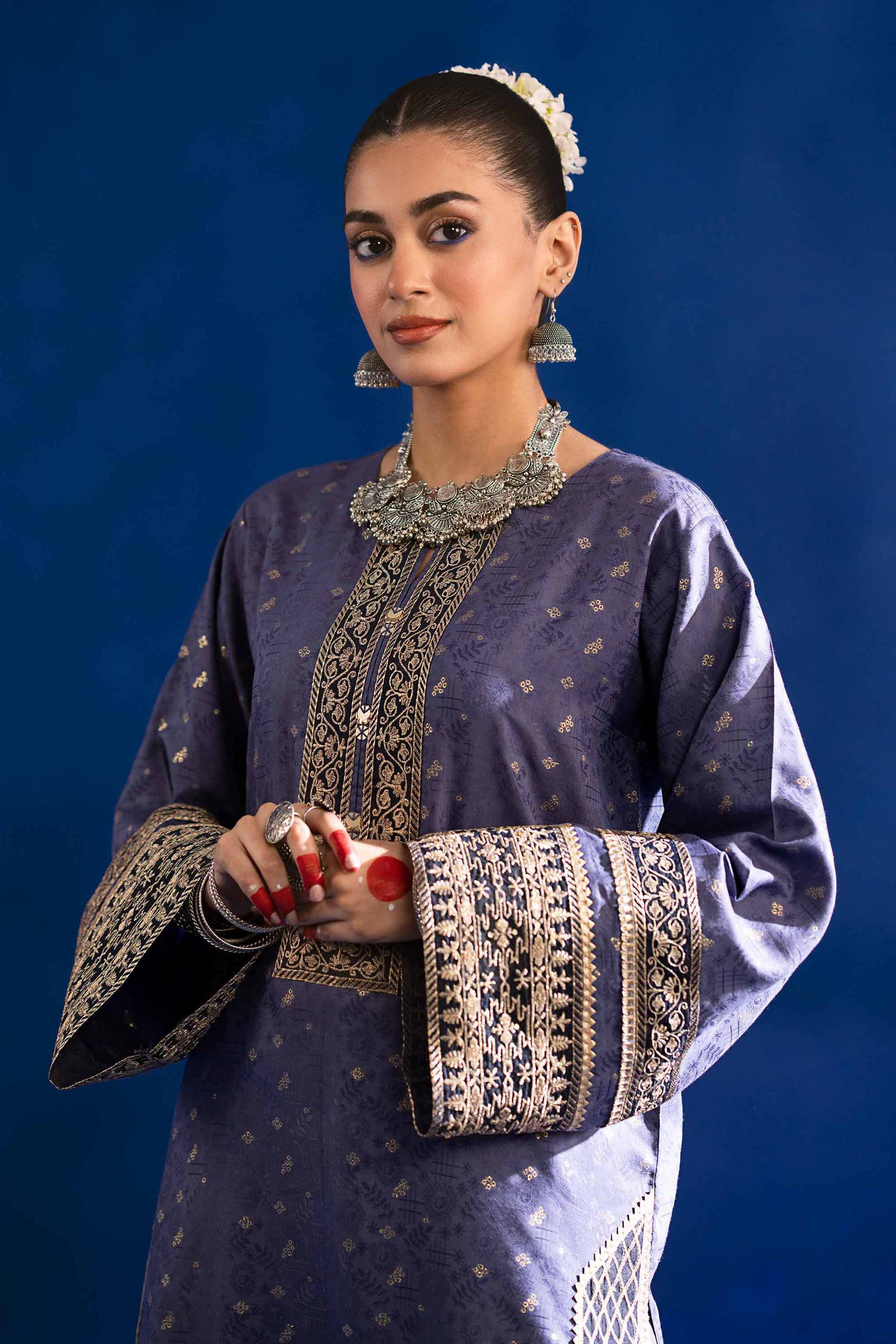 2 Piece - Embroidered Suit - PE25-85 view 2