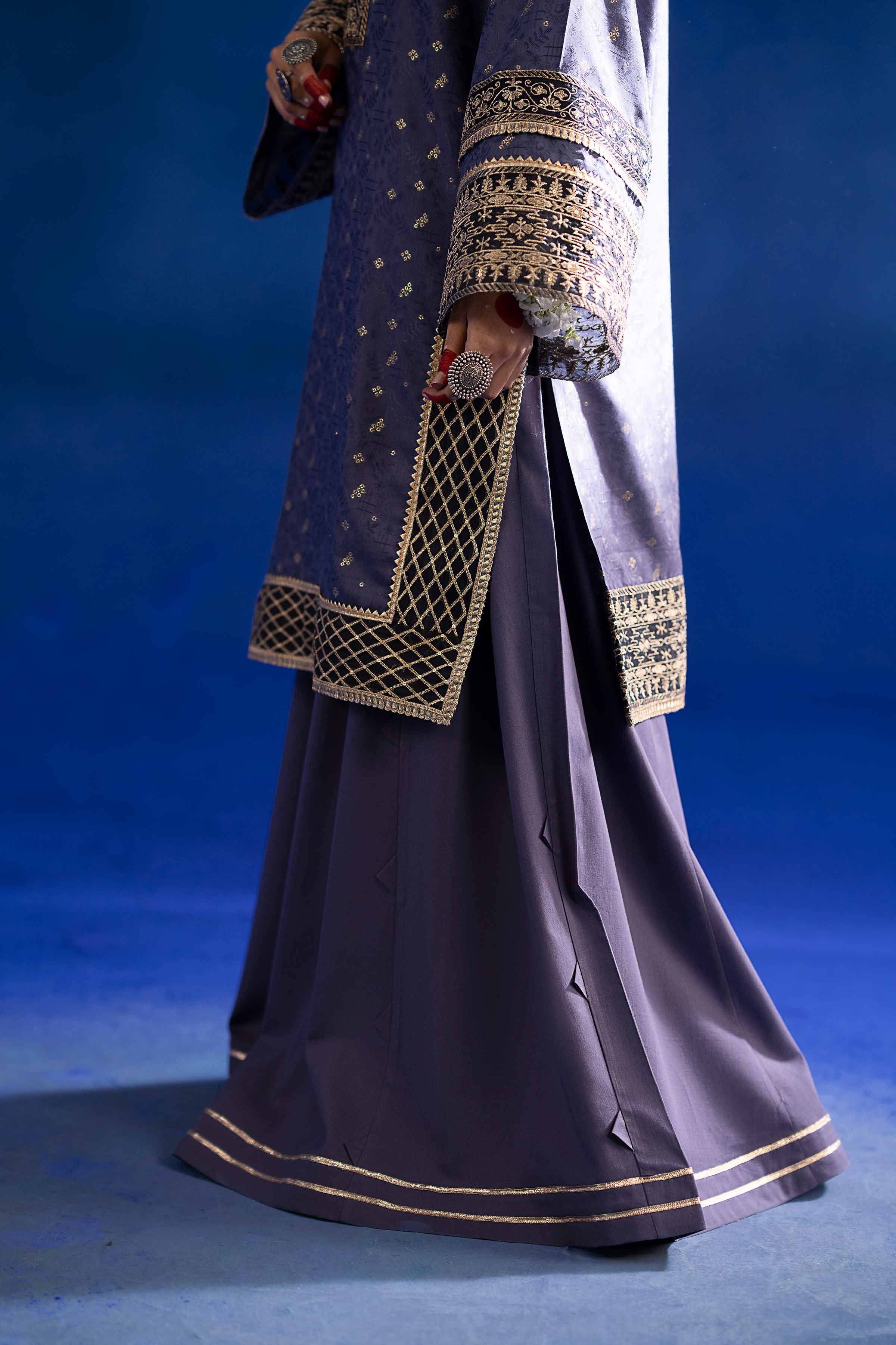 2 Piece - Embroidered Suit - PE25-85 view 5