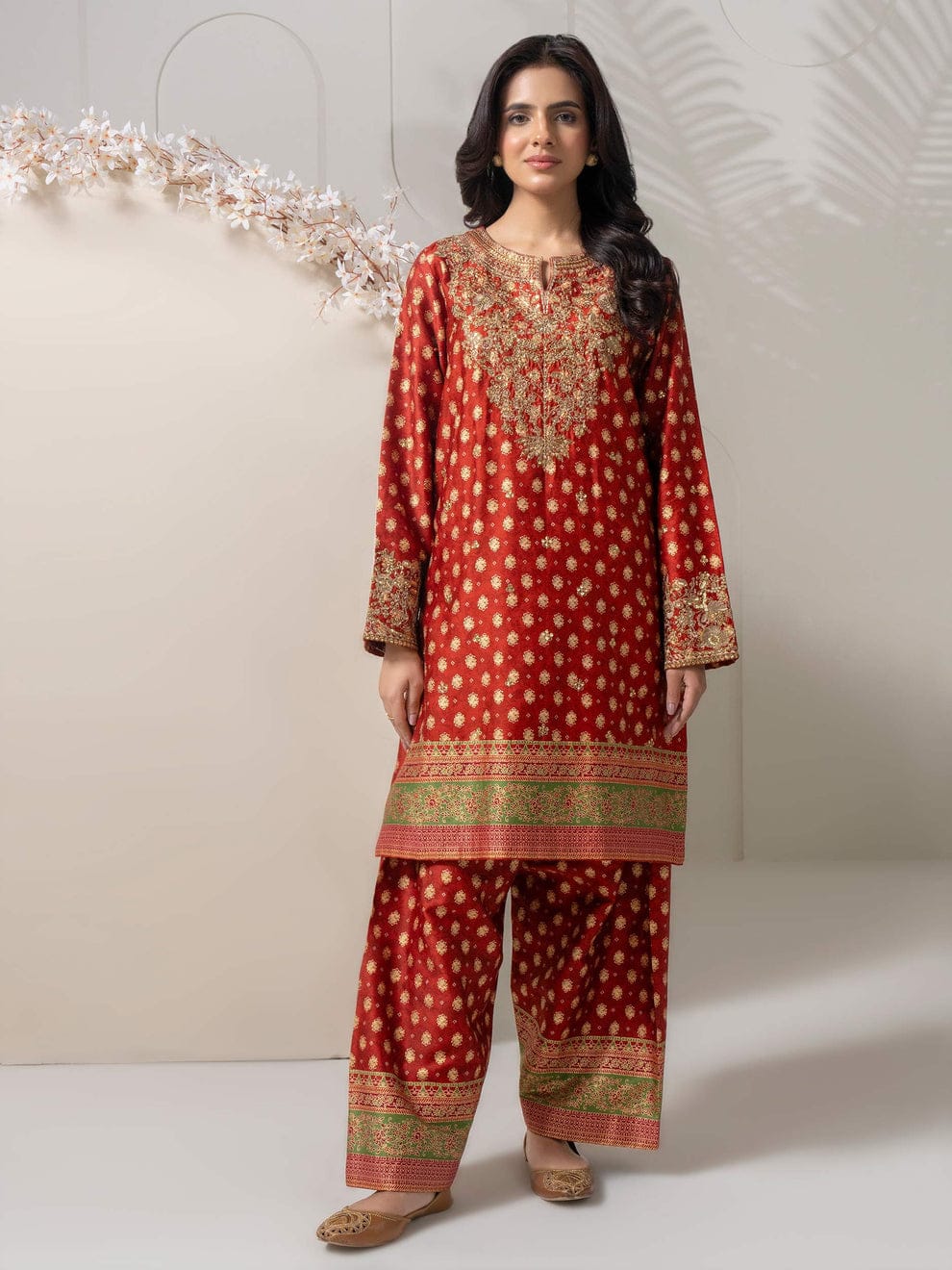 Paste print shirt
