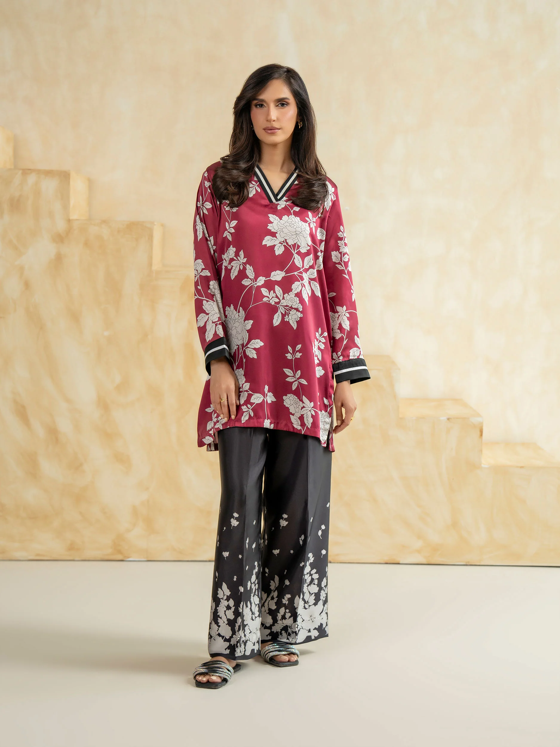 Silk Co-ord Set view 2