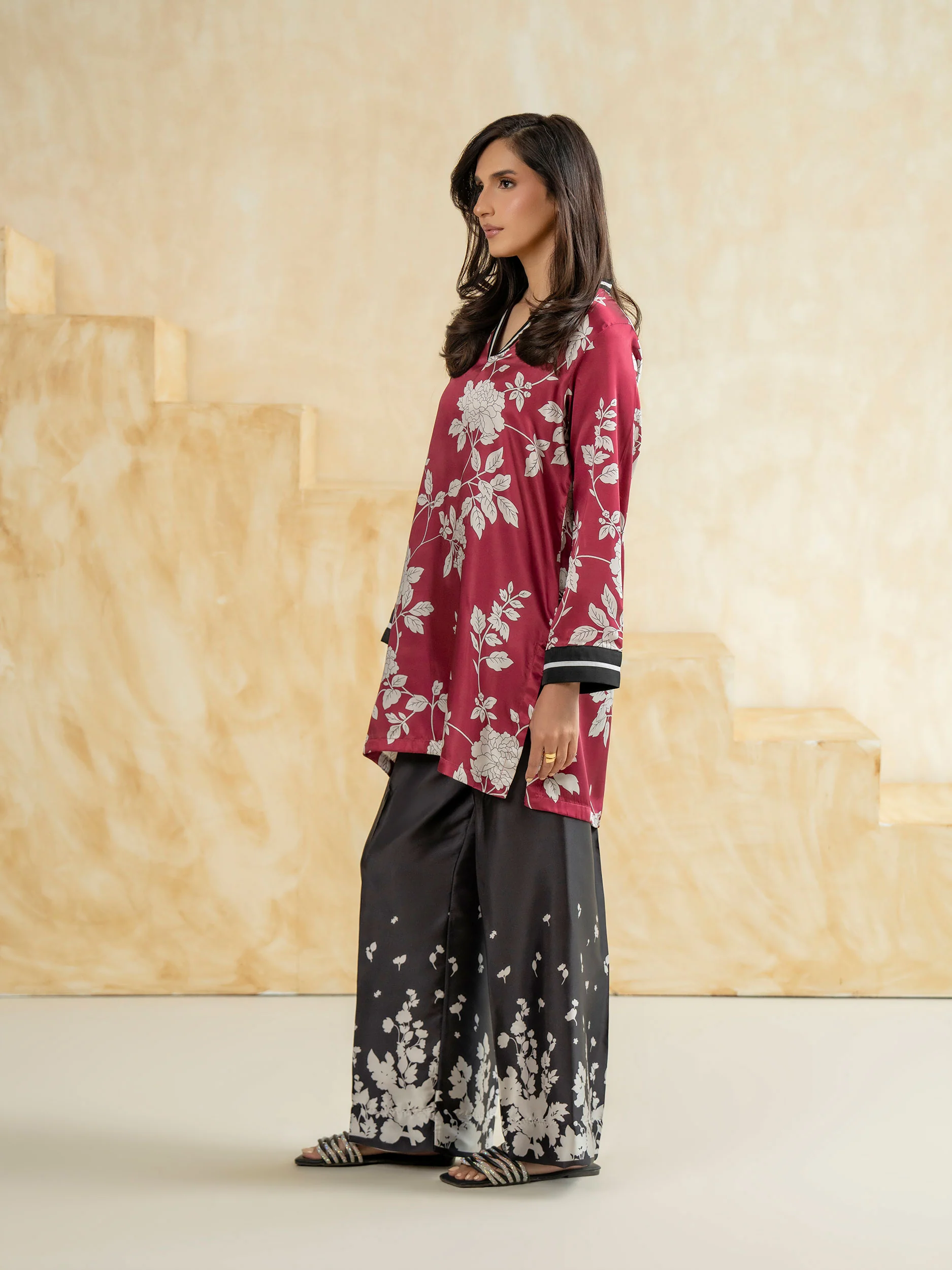Silk Co-ord Set view 3