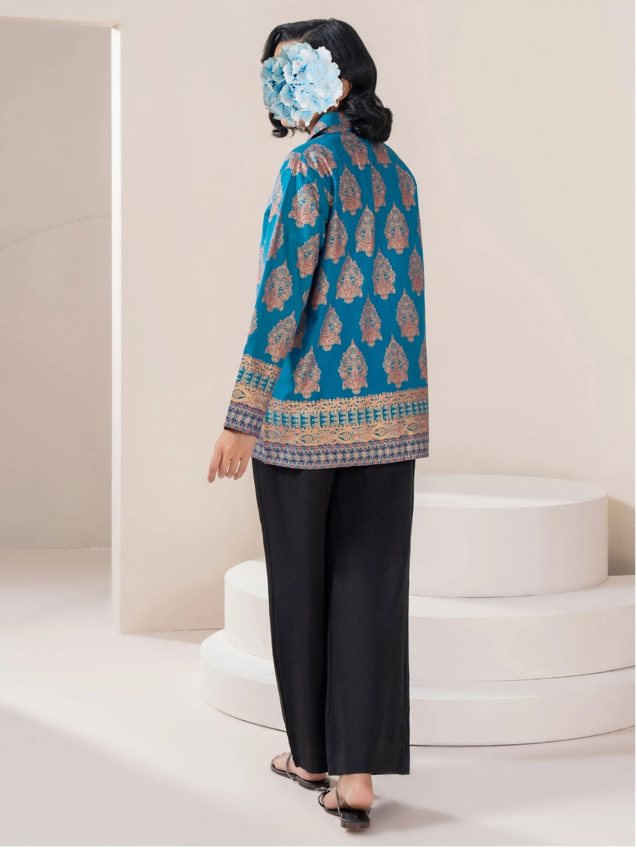 Lawn Kurti-Printed (Pret) view 3