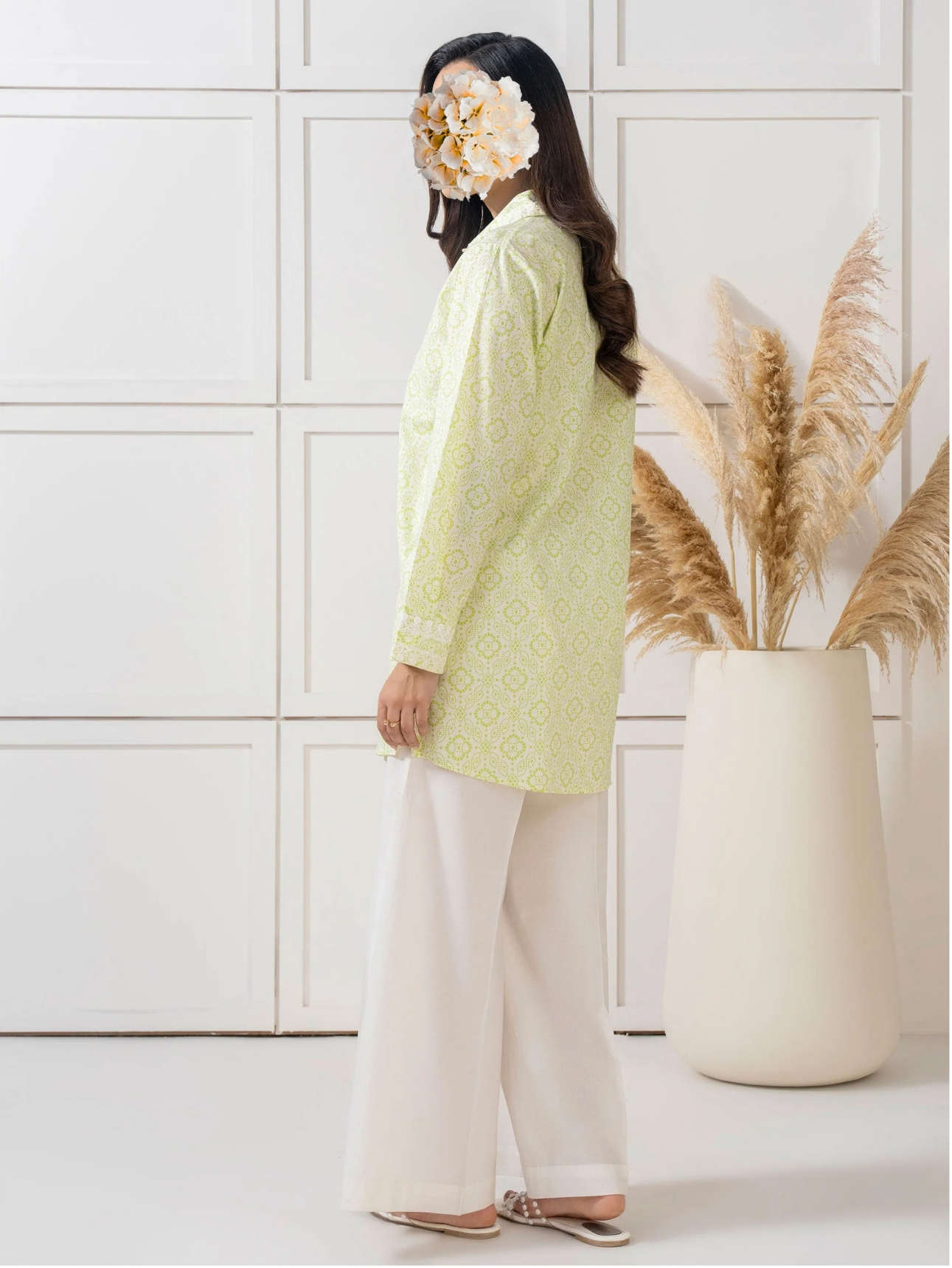 Cambric Kurti-Printed (Pret) view 4