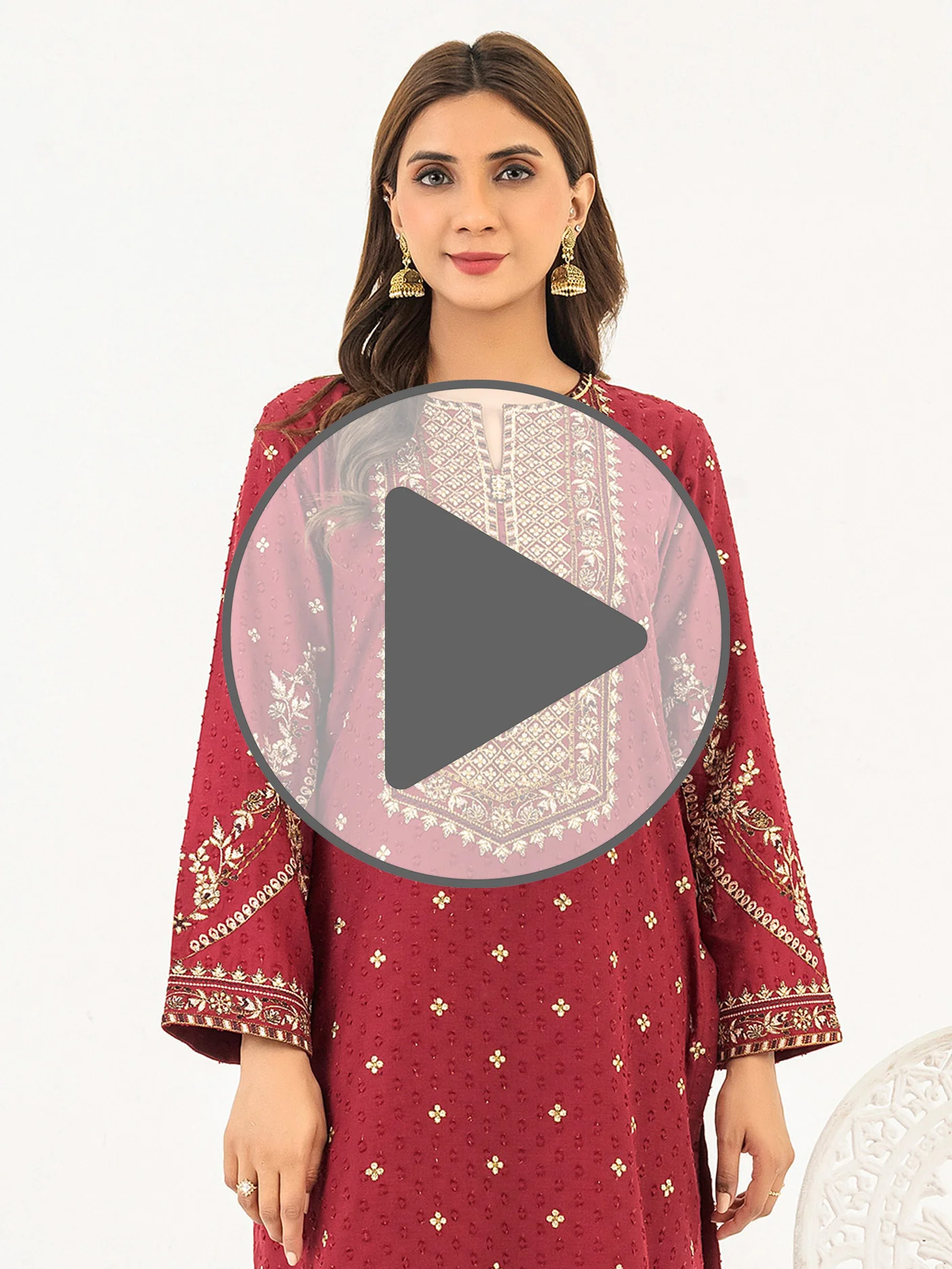 2 Piece Lawn Suit-Embroidered (Pret) view 9