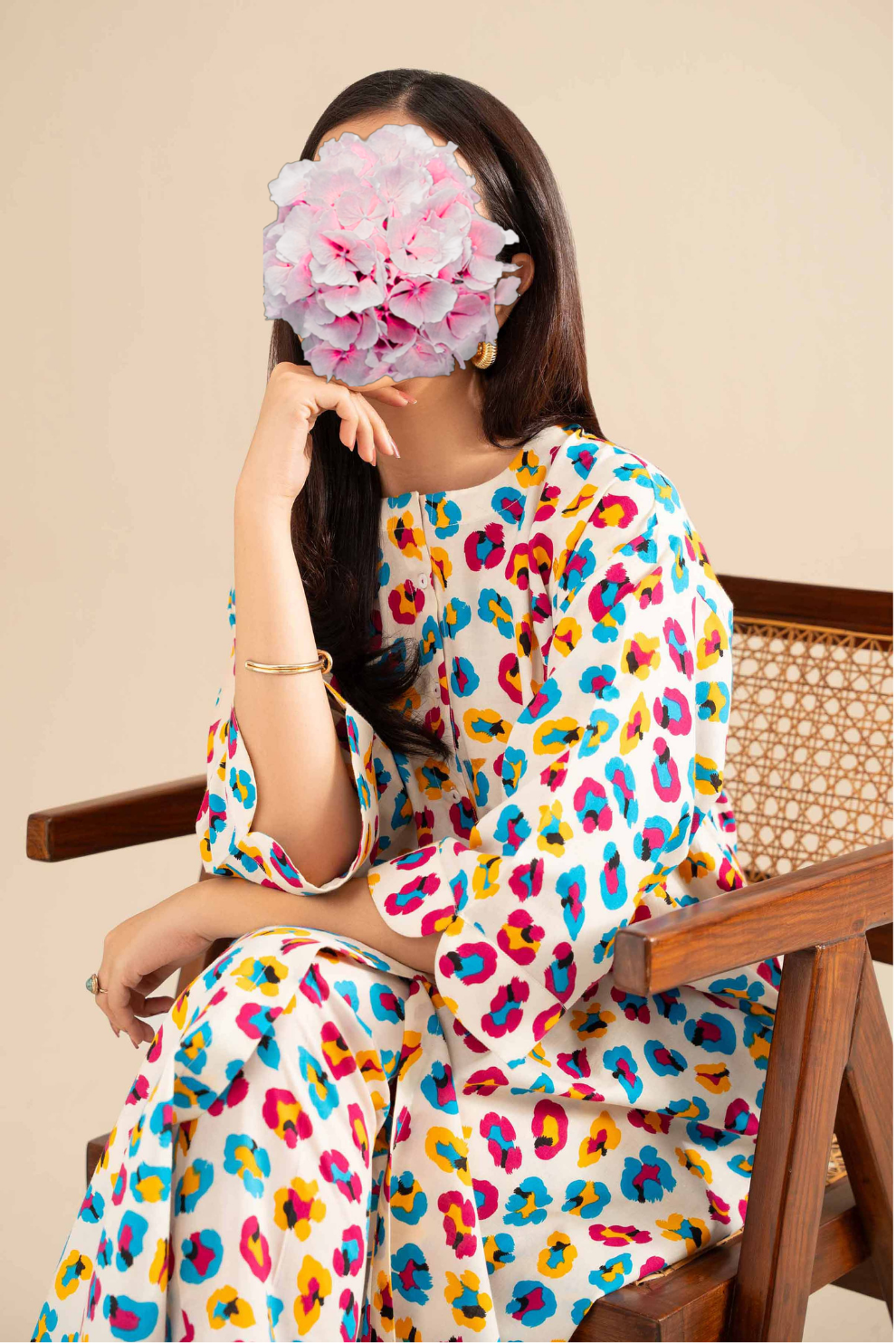 2 Piece - Printed Suit - PE25-423 view 4
