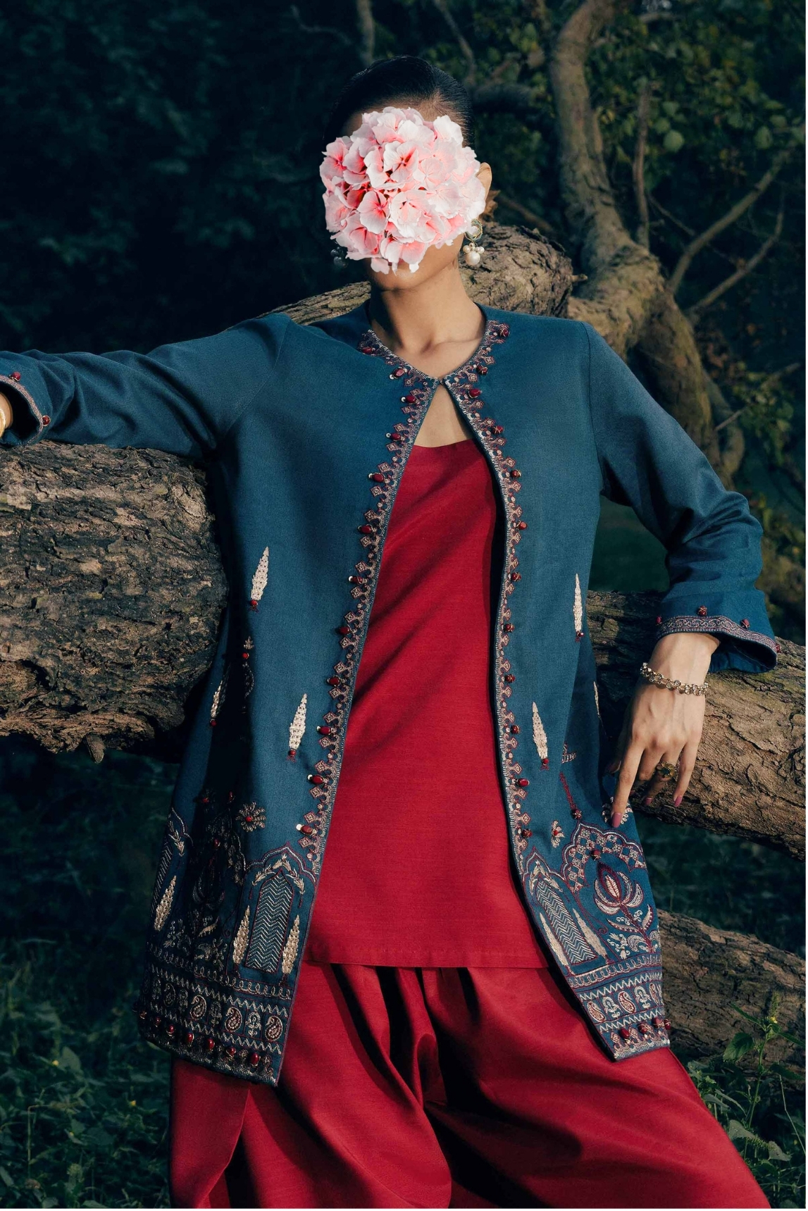 Embroidered Jacket view 2