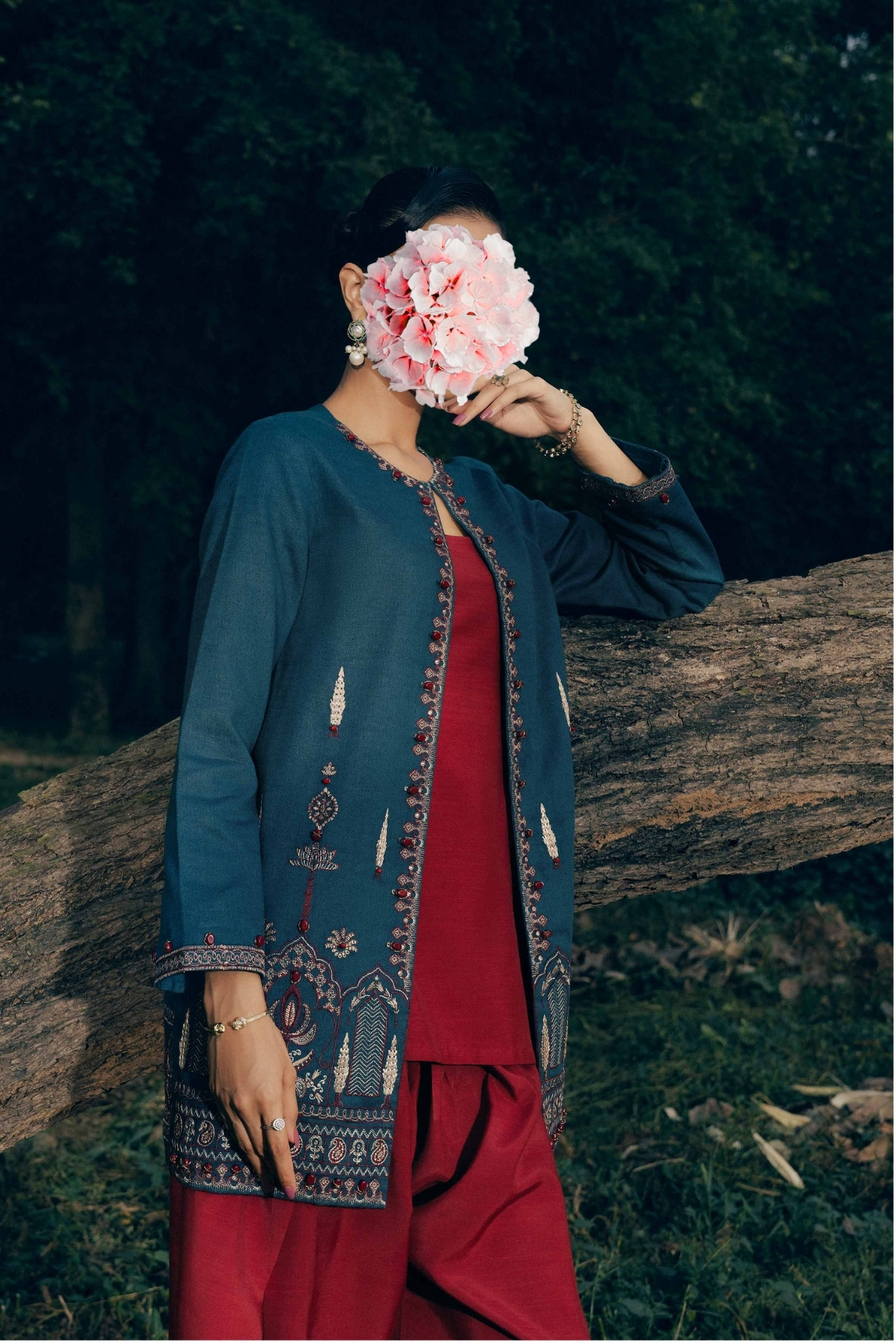 Embroidered Jacket view 4