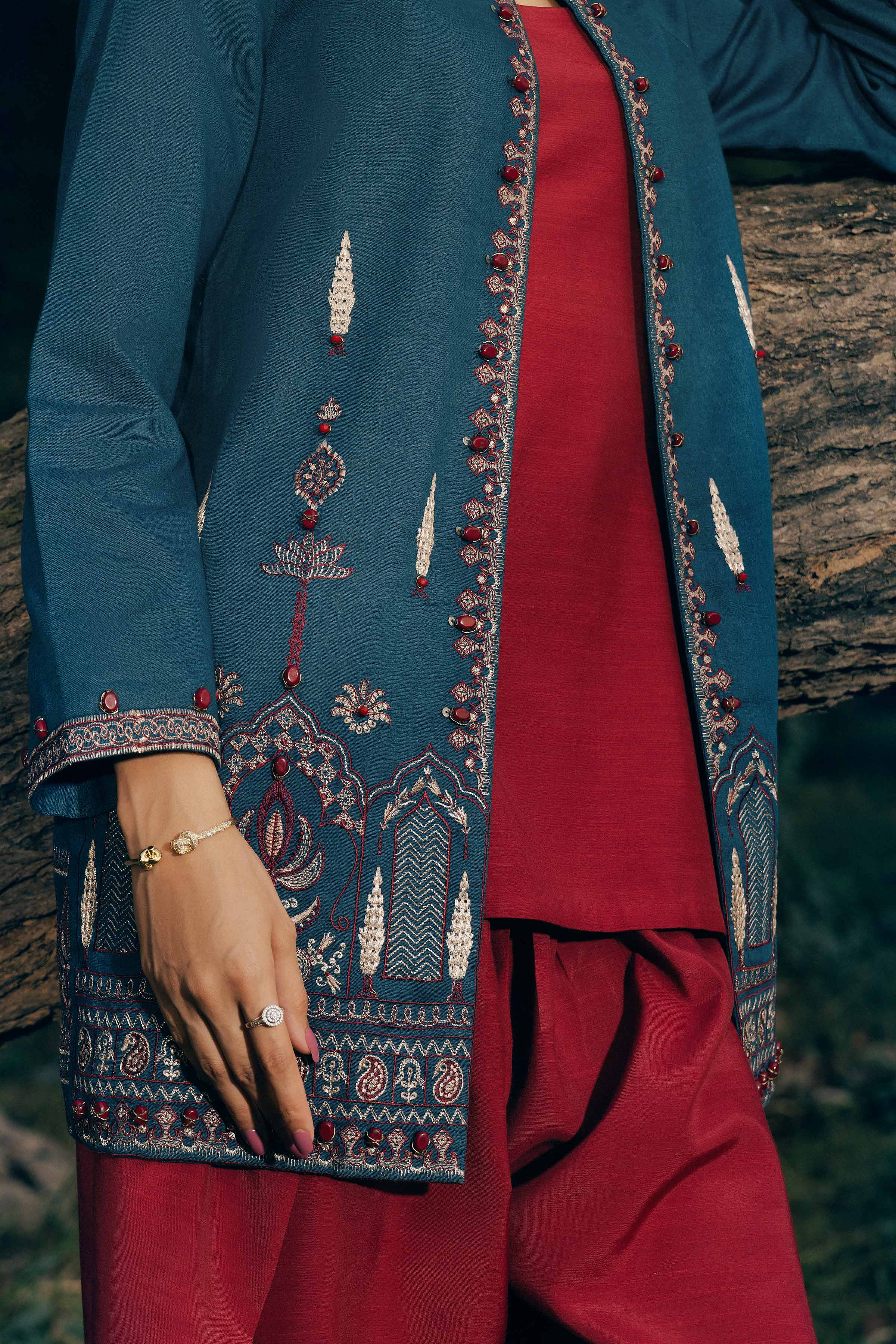Embroidered Jacket view 5