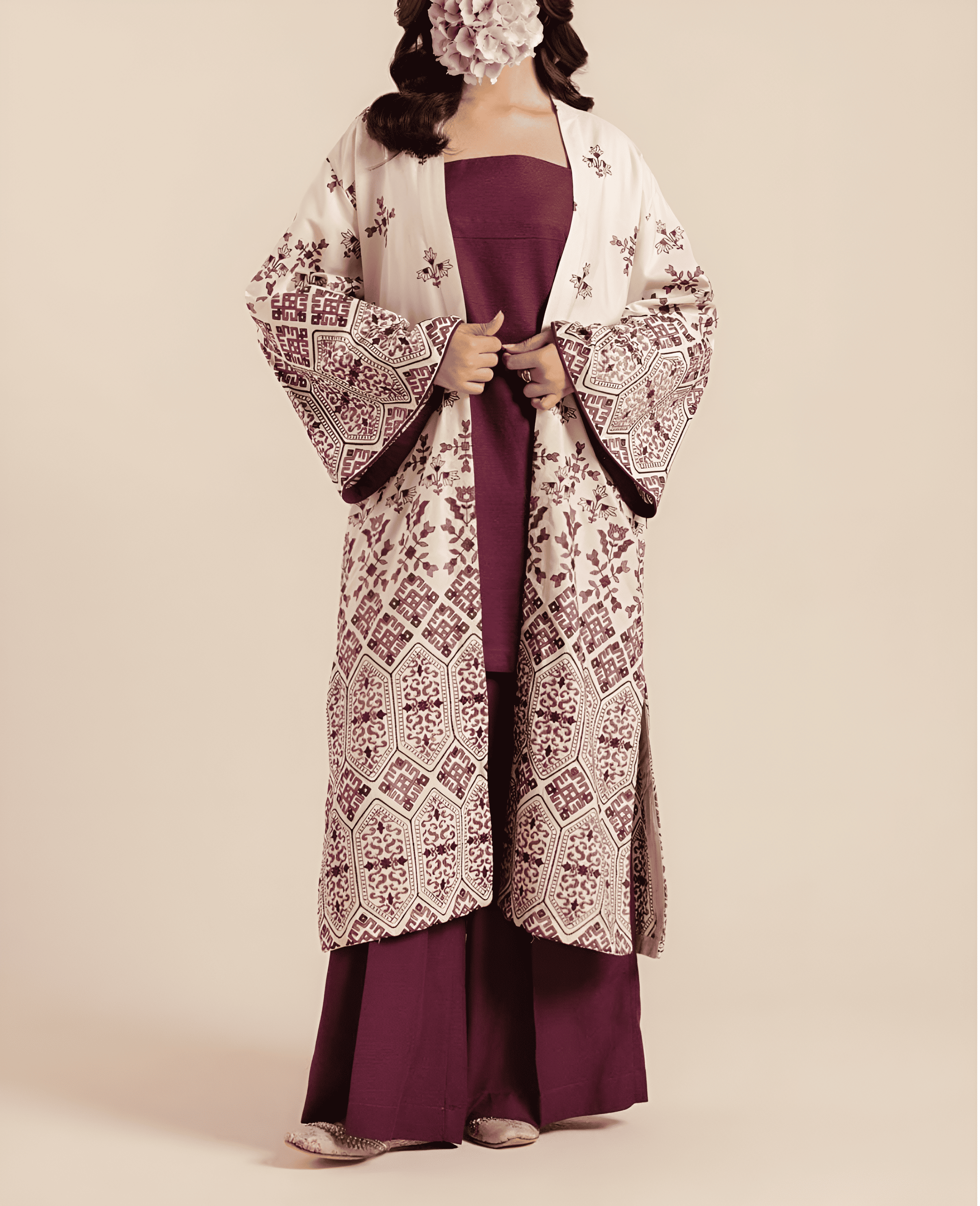 Full Set w/ Embroidered Coat