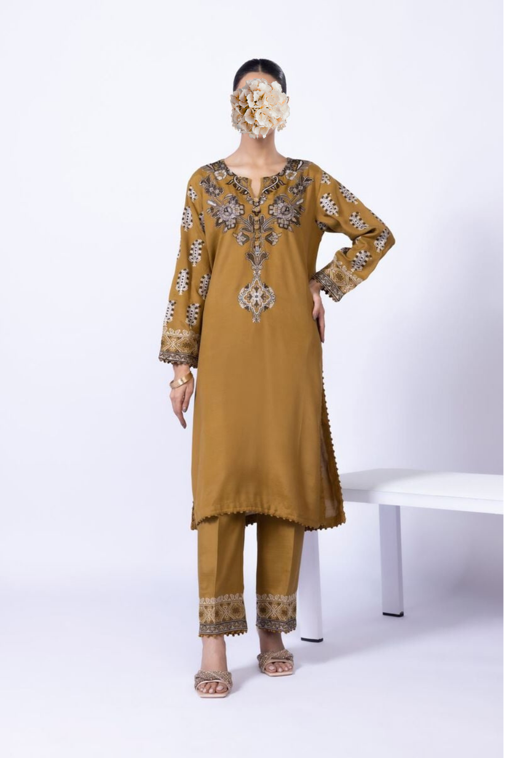 Embroidered | Thai Silk | Kurta