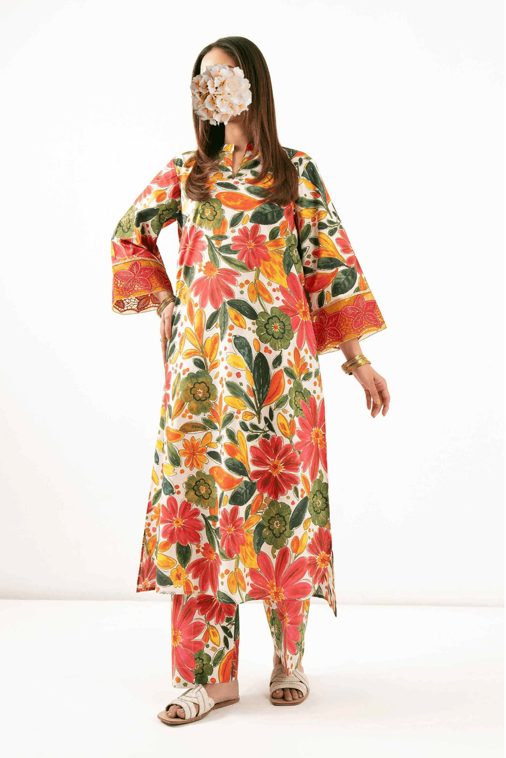 2 Piece - Printed Suit - PE25-315