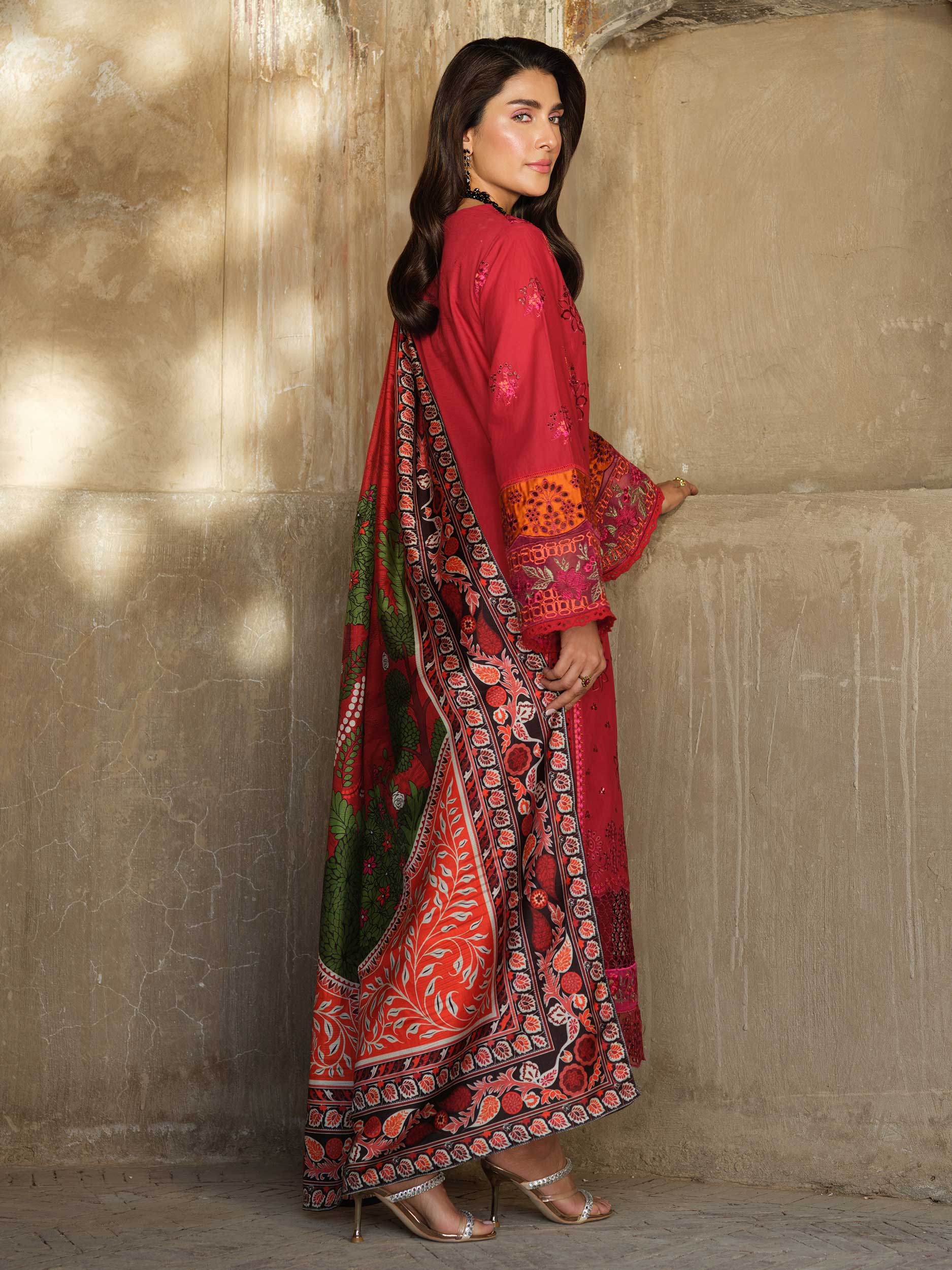 Lawn Suit-Embroidered (Pret) view 4