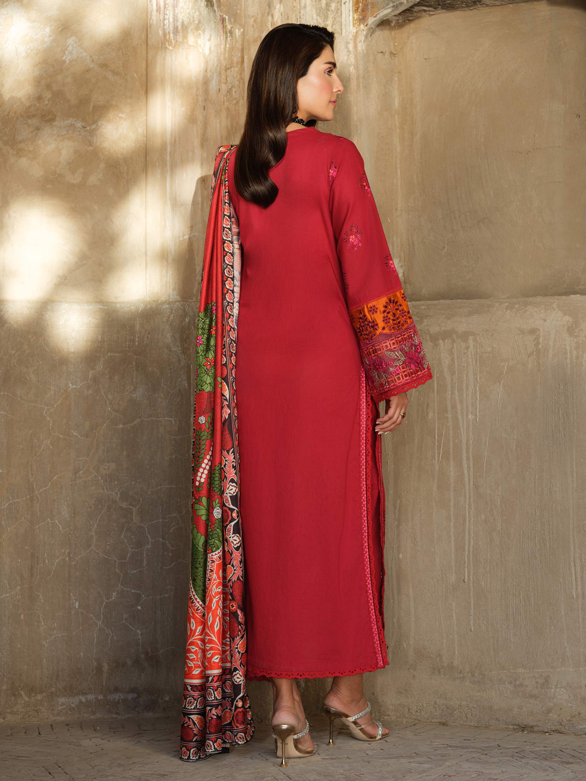 Lawn Suit-Embroidered (Pret) view 5