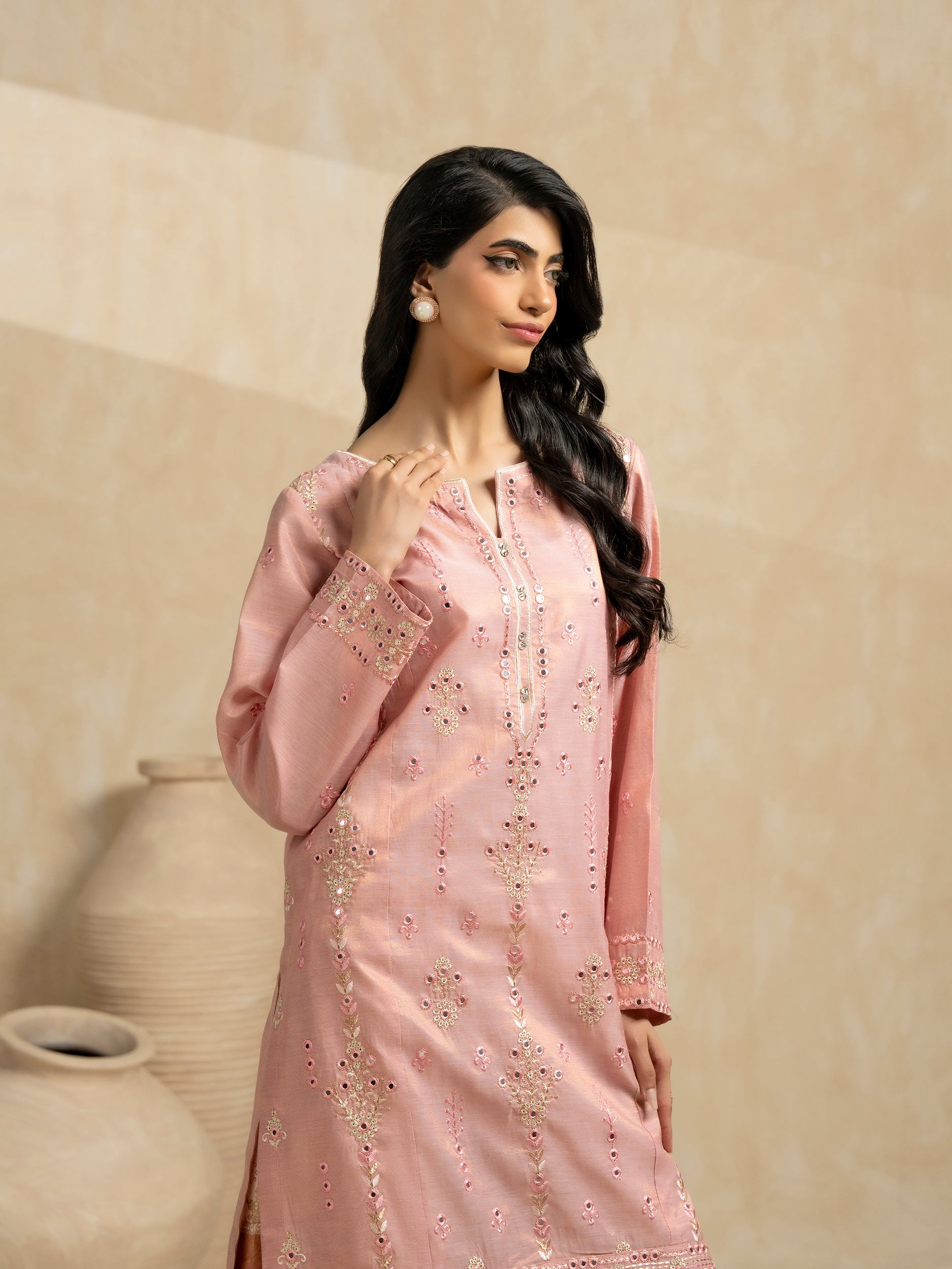 2 Piece Lawn Suit-Embroidered (Pret) view 2