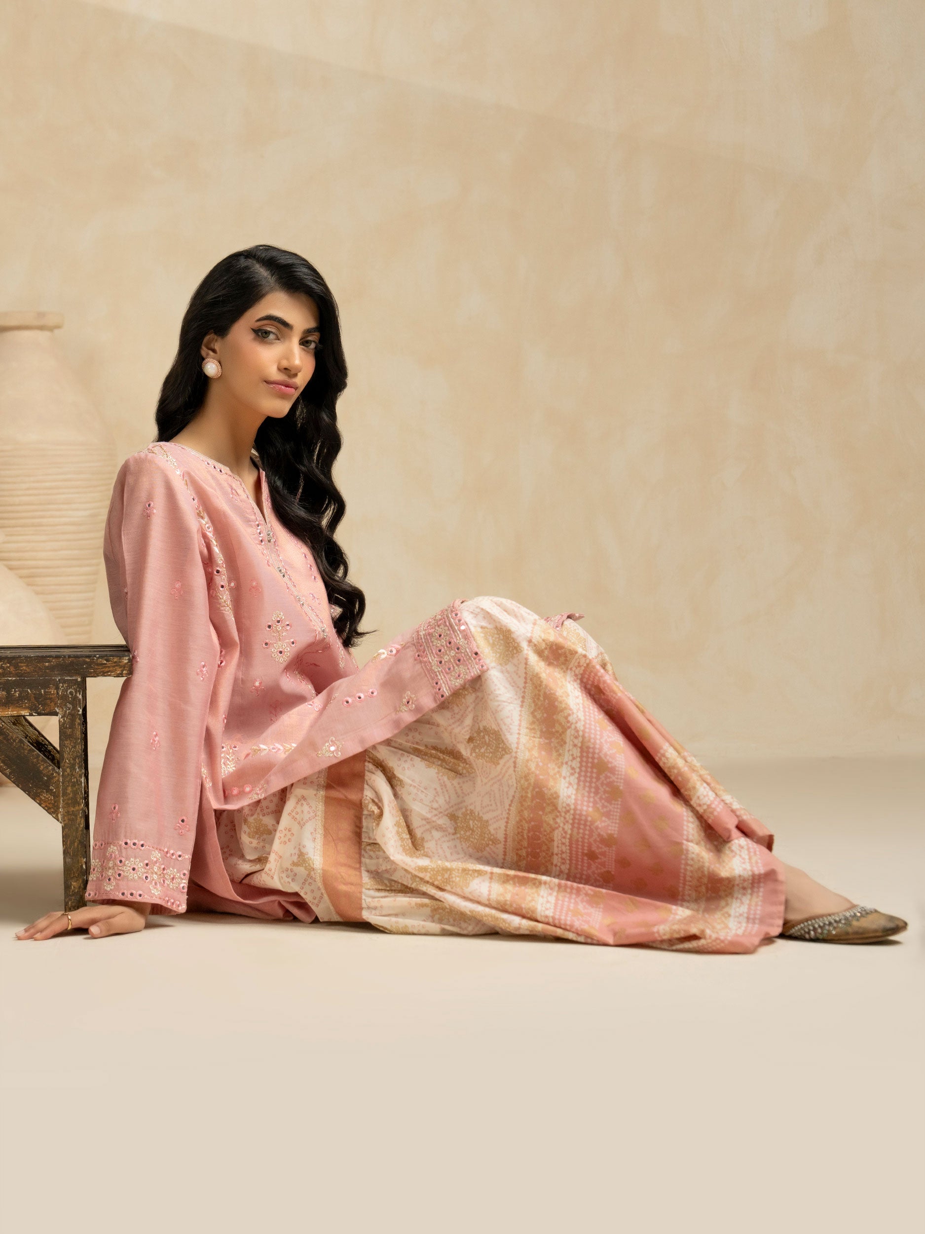 2 Piece Lawn Suit-Embroidered (Pret) view 3