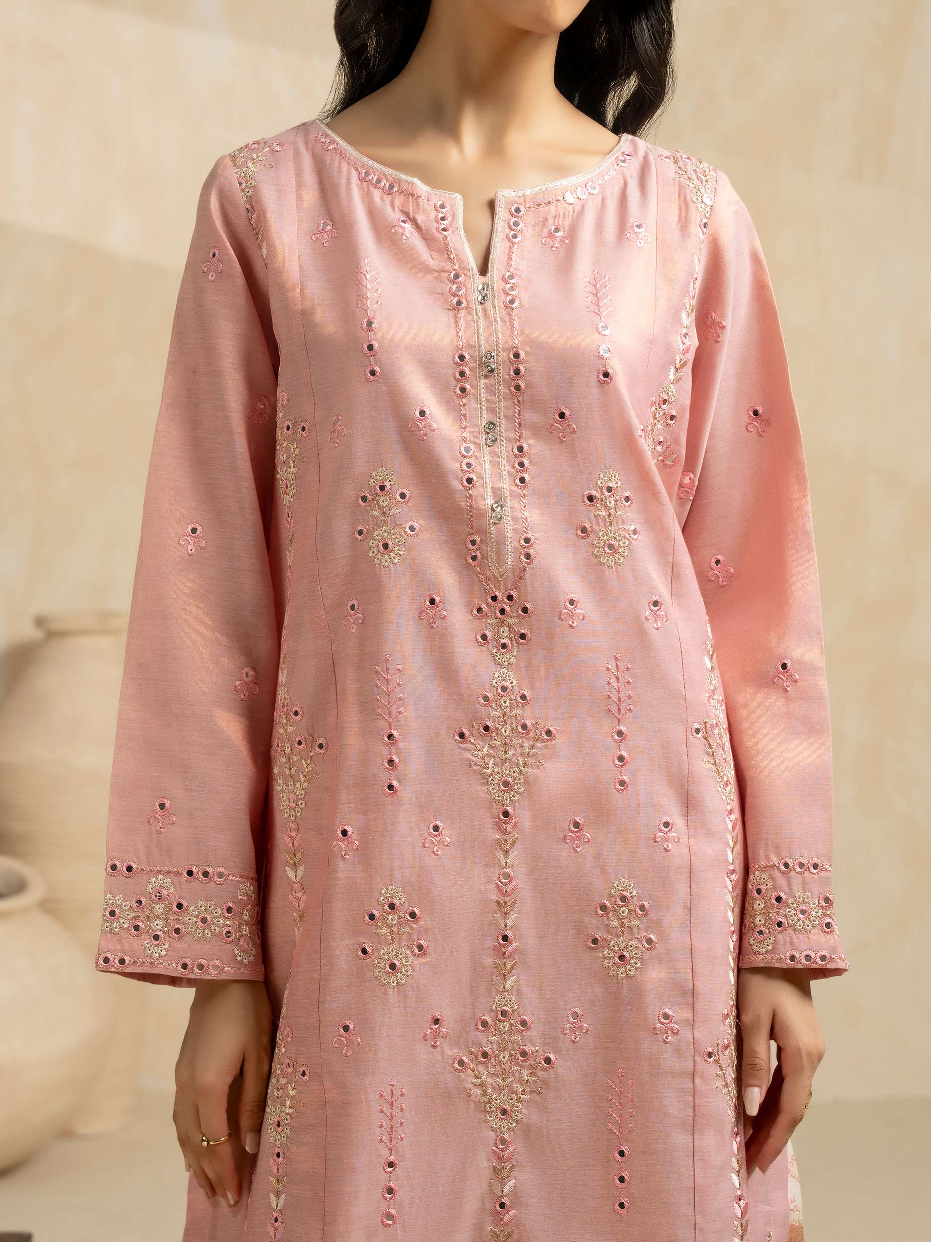 2 Piece Lawn Suit-Embroidered (Pret) view 8
