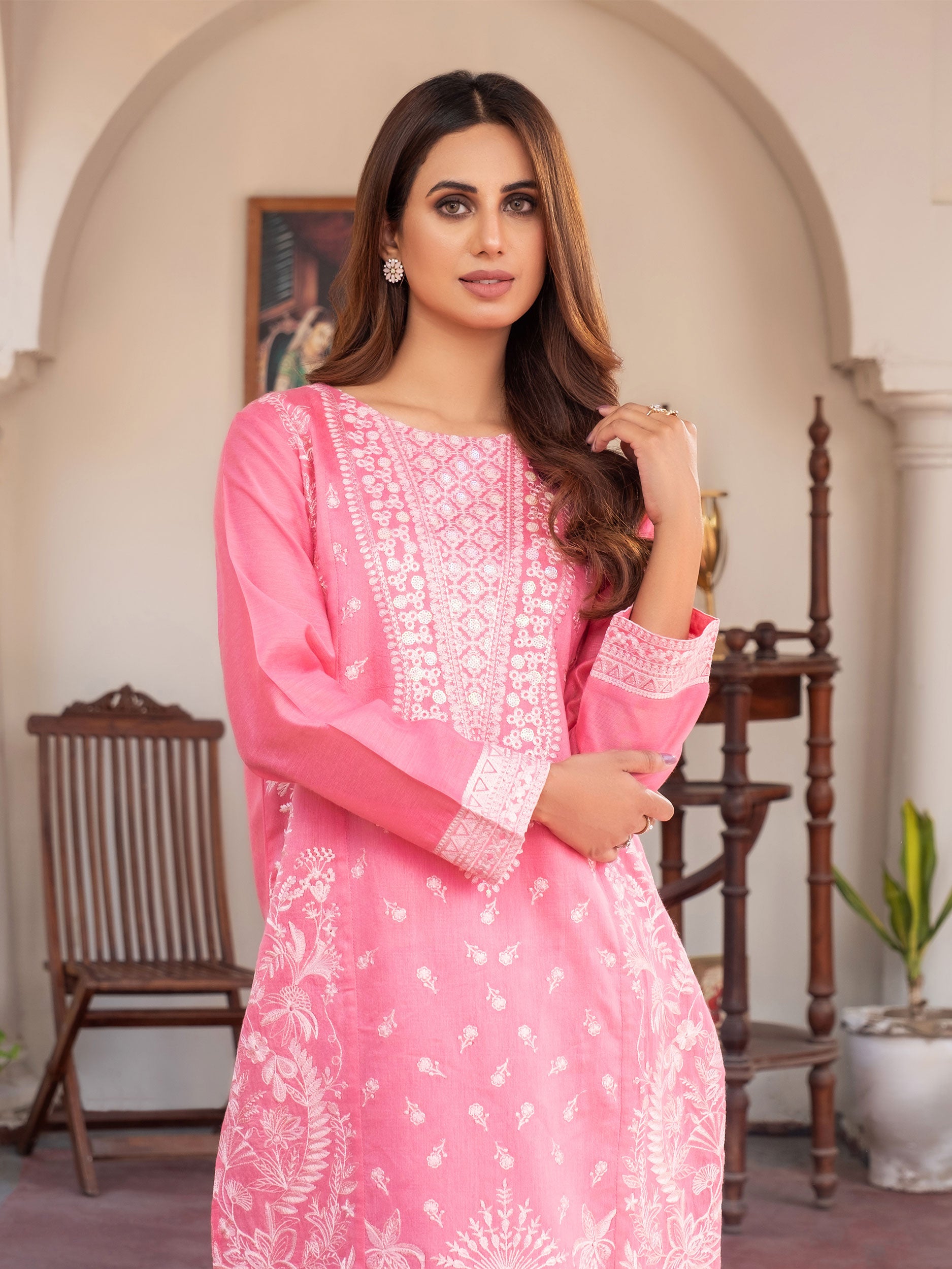 2 Piece Lawn Suit-Embroidered (Pret) view 2
